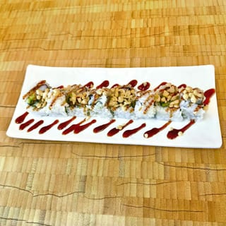 Crunchy Cali Roll and Edamame Or Salad