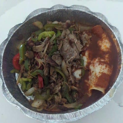 Enchiladas Rancheras.