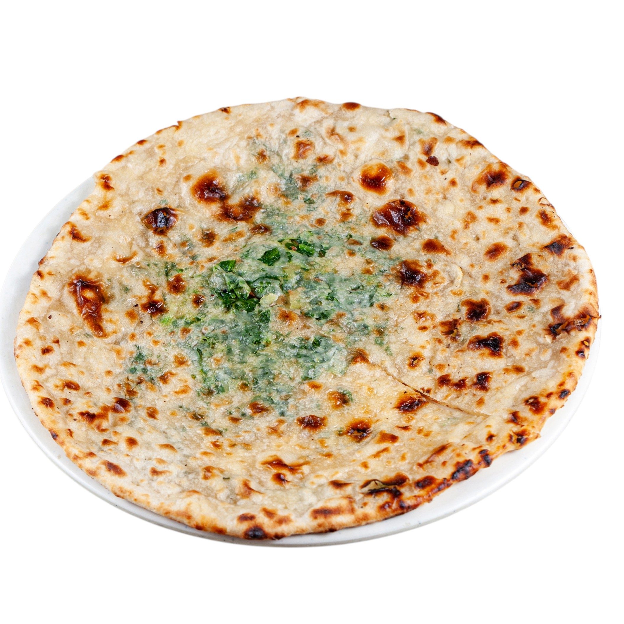 Spinach Naan.