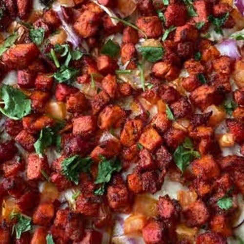 Tandoori Chicken Pizza.