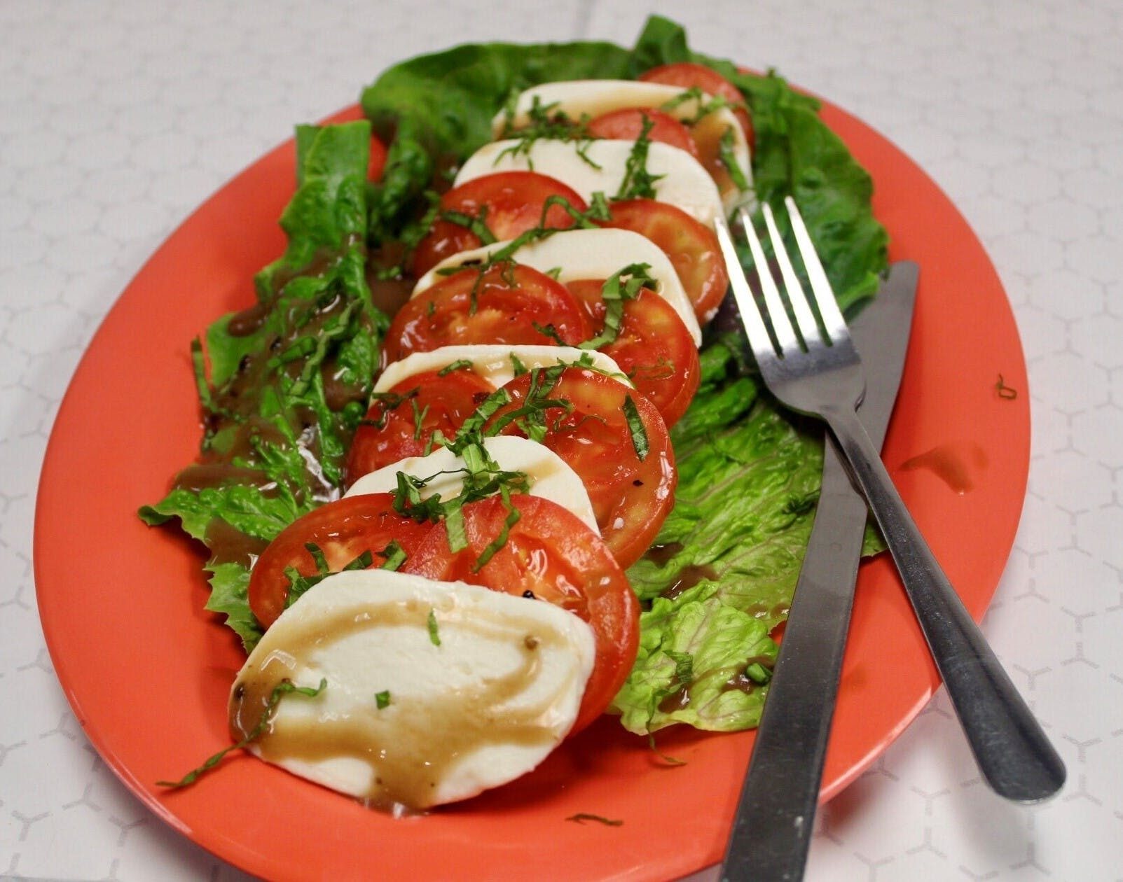 Fresh Tomato & Mozzarella Salad.