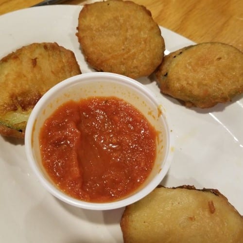 Fried Zucchini.
