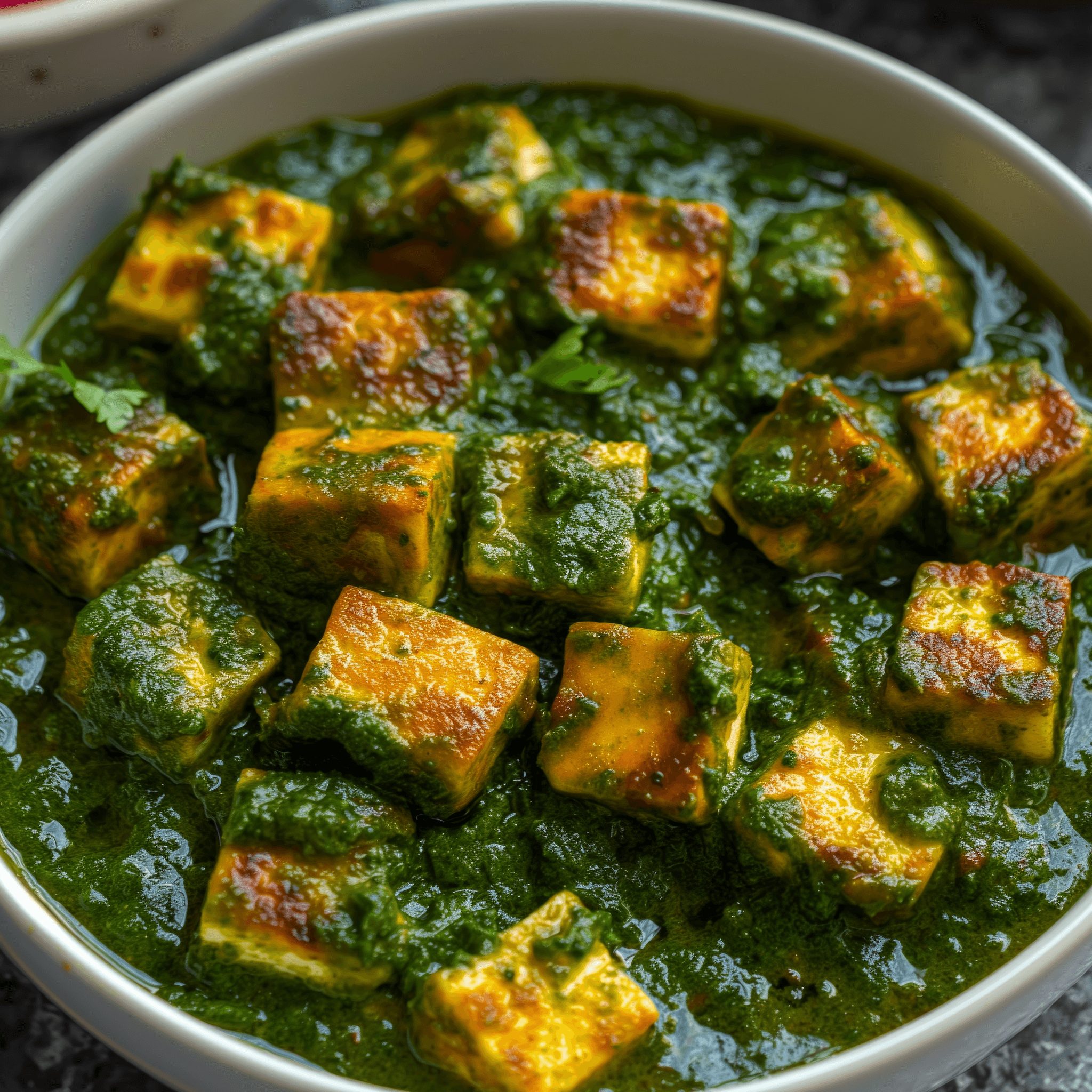 Saag Paneer.