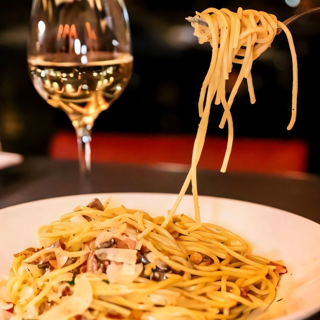 Spaghetti Carbonara.