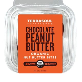 Chocolate Peanut Butter Protein Balls (10g protein)