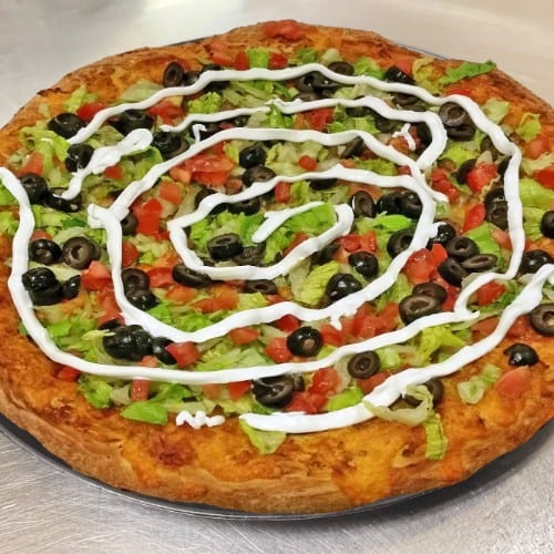 Arizona Southwestern Taco Pizza.