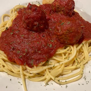 Senior Spaghetti & Meatballs