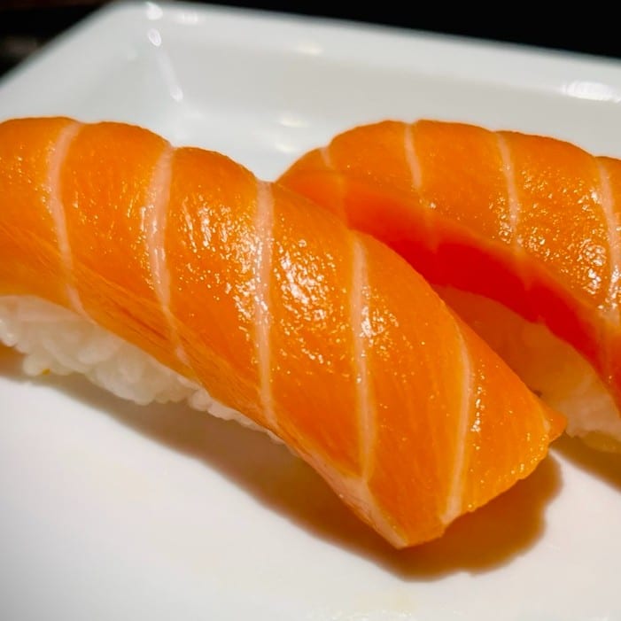 Salmon Sushi.