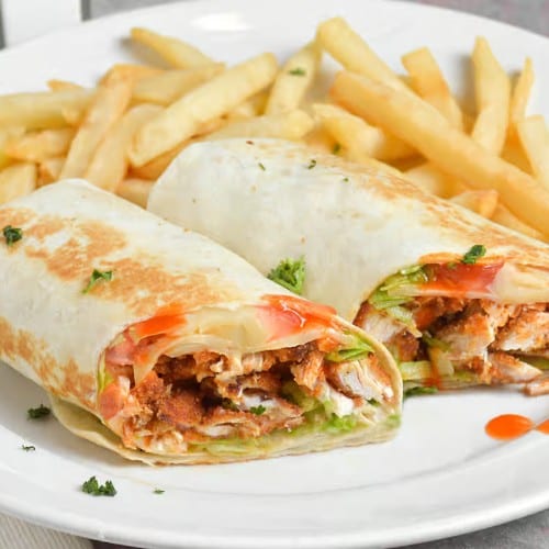 Buffalo Chicken Wrap.