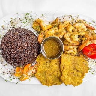 Signature Barbancourt Shrimp