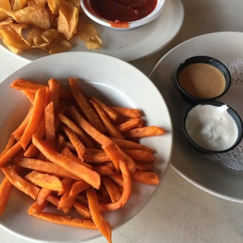 Sweet Potato Sticks.