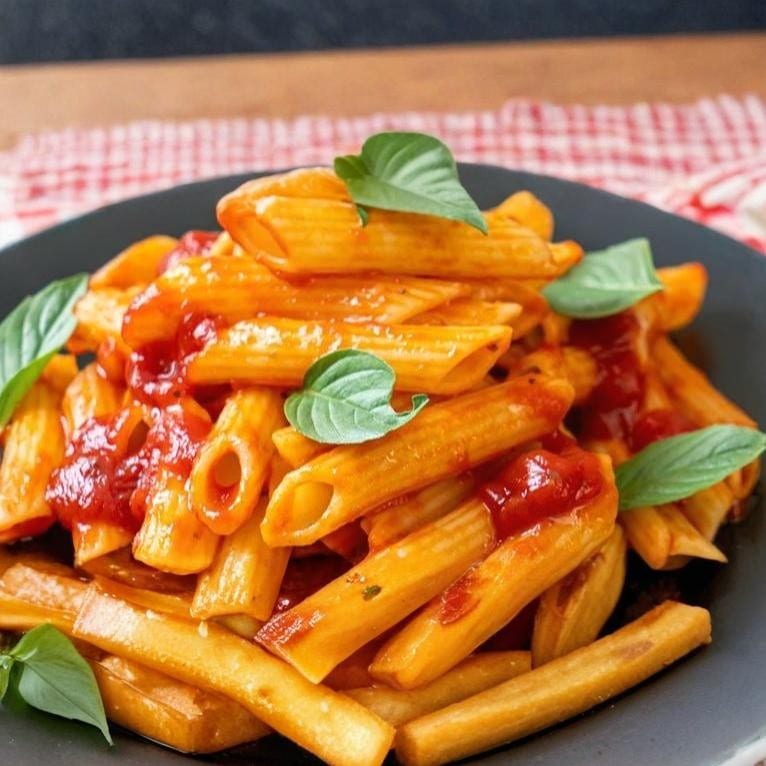 Kids Penne Marinara.