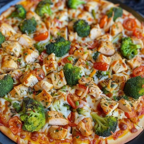Chicken and Broccoli Primo Pizza (Large).