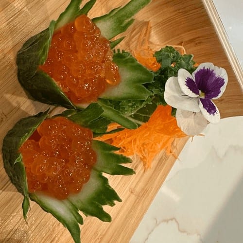 Ikura Sashimi.