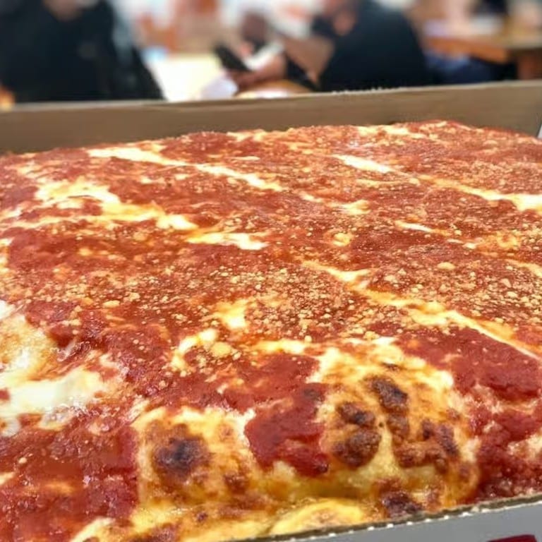 Upside Down Sicilian Pie.