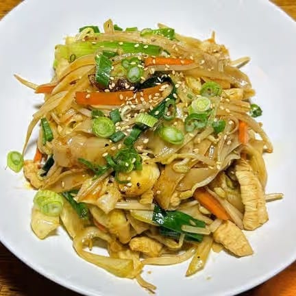 Wok Fried Noodles.