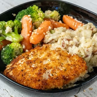 Herb Crusted Halibut