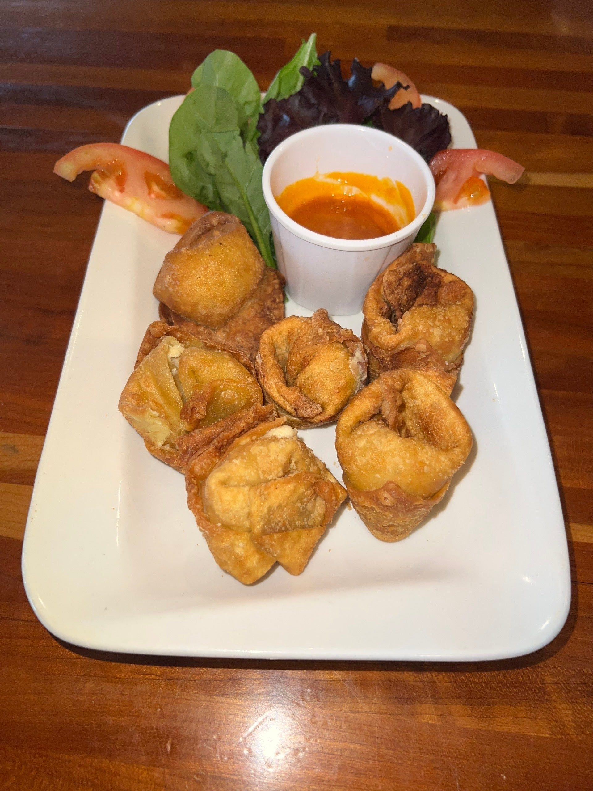 Crispy Cheese Crab Wonton.