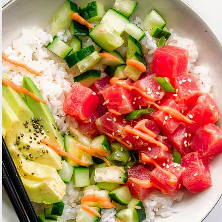 Tuna Pokè Bowl.