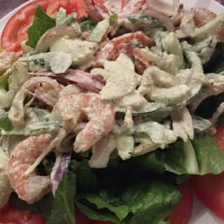 Cucumber Dill Shrimp Salad