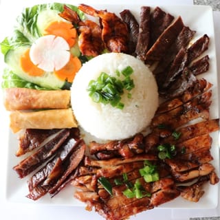 Combination Rice Plate