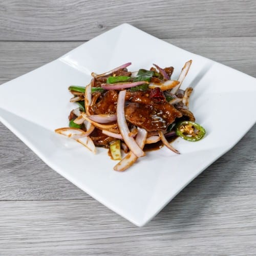 B8. Mongolian Beef (Spicy).