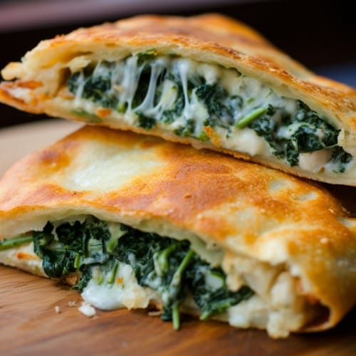 23. Spinach & Feta Cheese Calzone (Large).