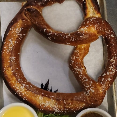 Bavarian Hot Pretzel.