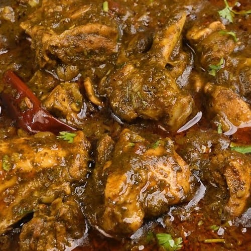 Chicken Gongura.