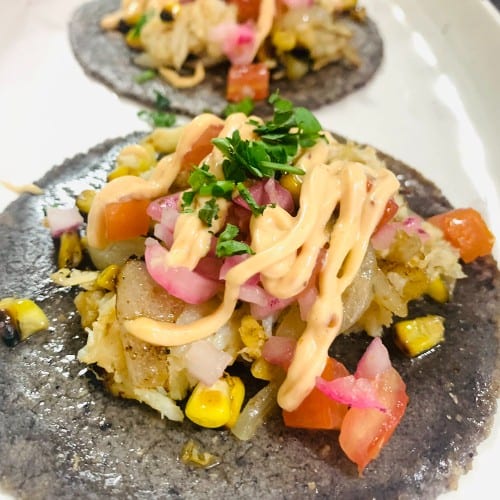 Taco De Cangrejo (Crab).