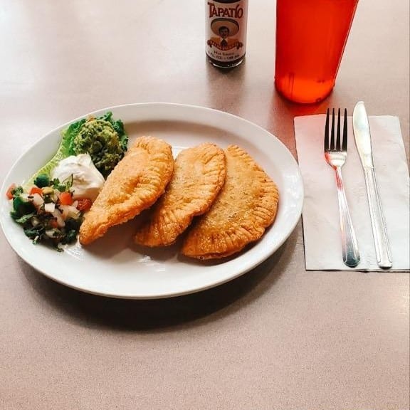 3 Beef Empanadas.