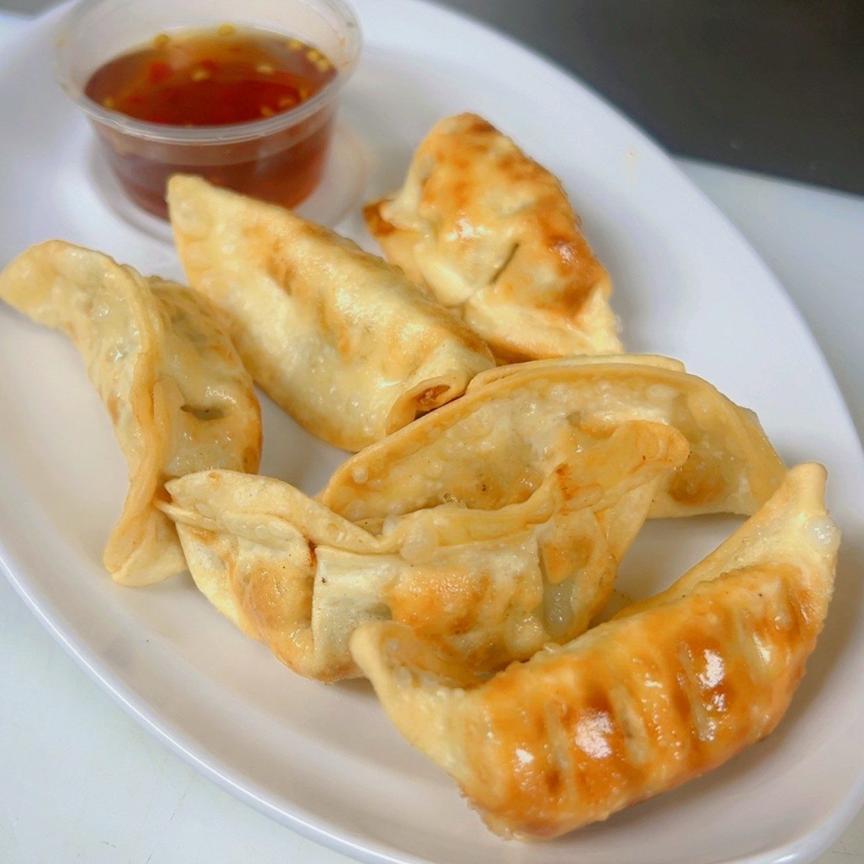 Chicken & Veggie Potstickers.