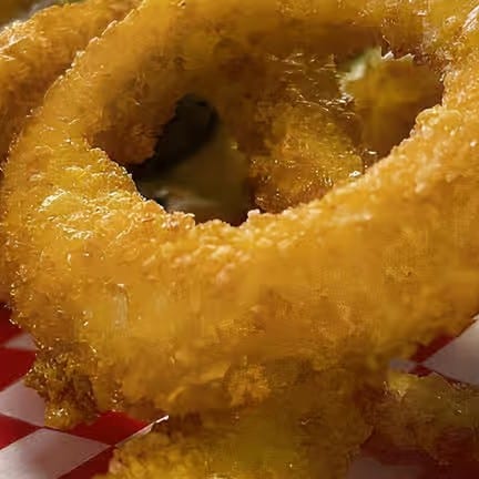 Large Order Onion Rings.
