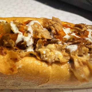 Buffalo Ranch Chicken Cheesesteak