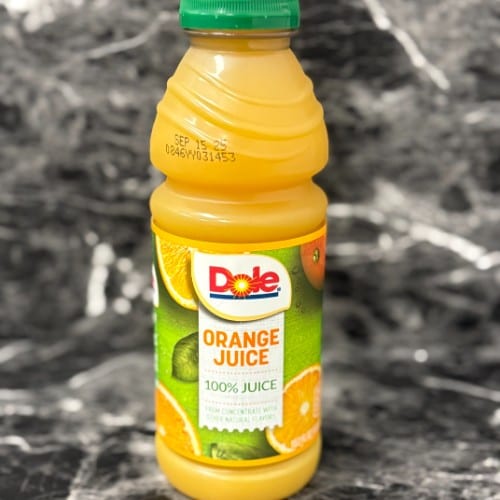 Orange Juice Bottle.
