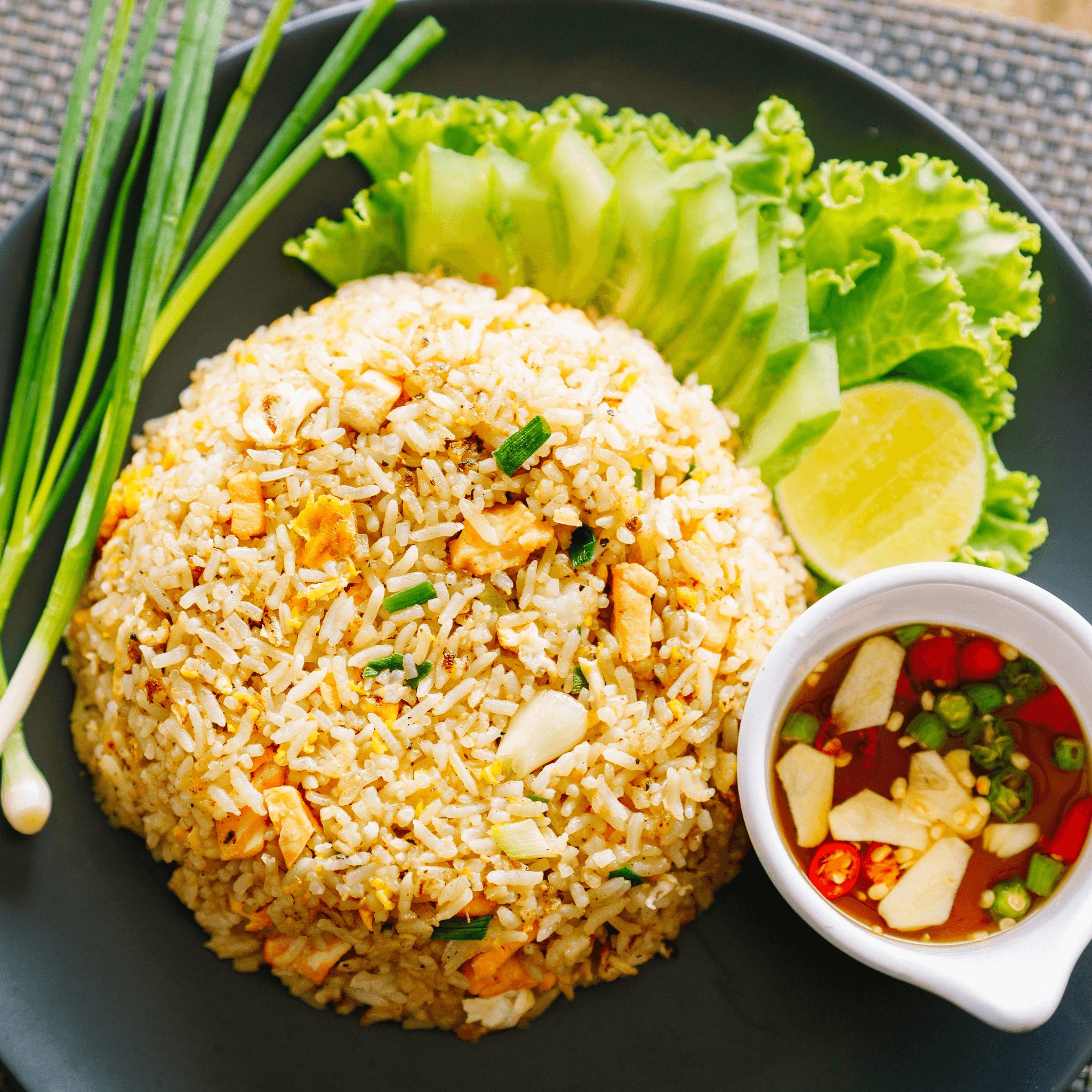 Salted Fish Fried Rice.