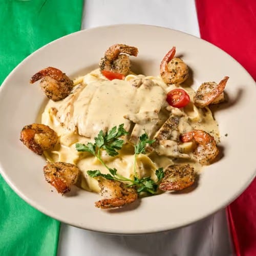 Kids Fettuccini Alfredo.