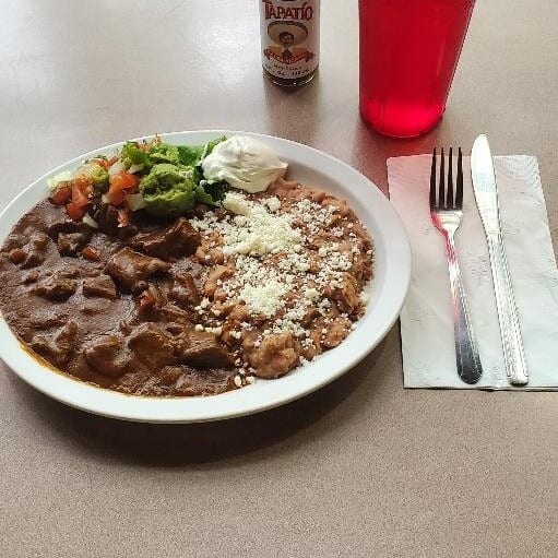 Chile Colorado Plate.