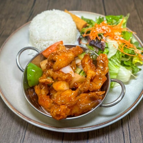 Lunch-Sweet and Sour.