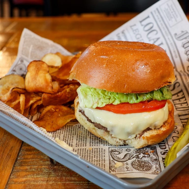 Savor Our Mouthwatering Lamb Burger