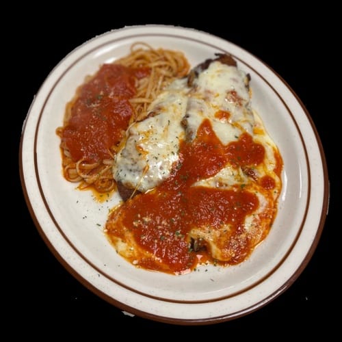 Veal Parmigiano Sub.