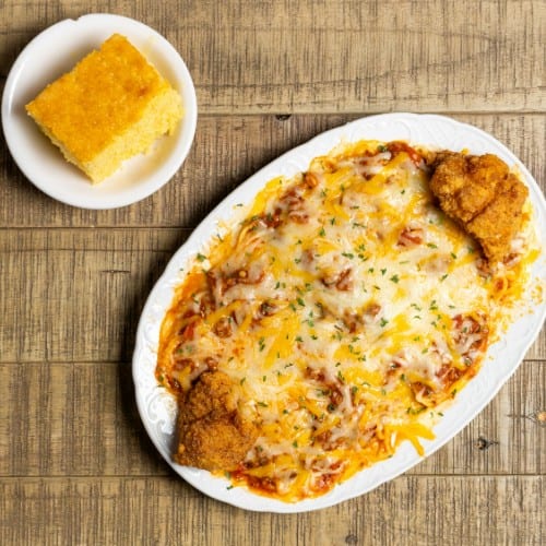 Baked Spaghetti Lunch.