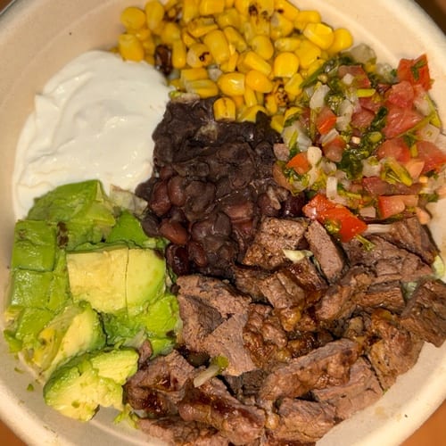 Latin Burrito Bowl.