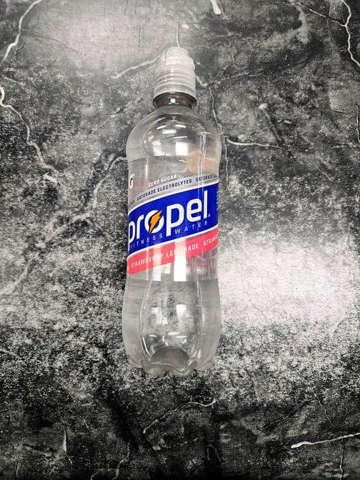 Propel Fitness Water Strawberry Lemonade 20 Oz Zero Sugar.