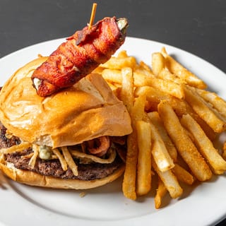 Lone Star Bleu Burger