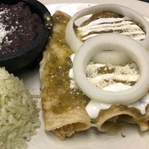 Enchilada Vegetable Dinner.