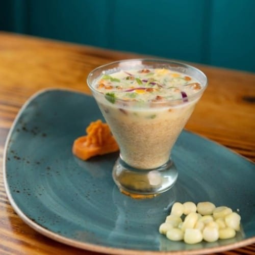 Ceviche Vegetariano.