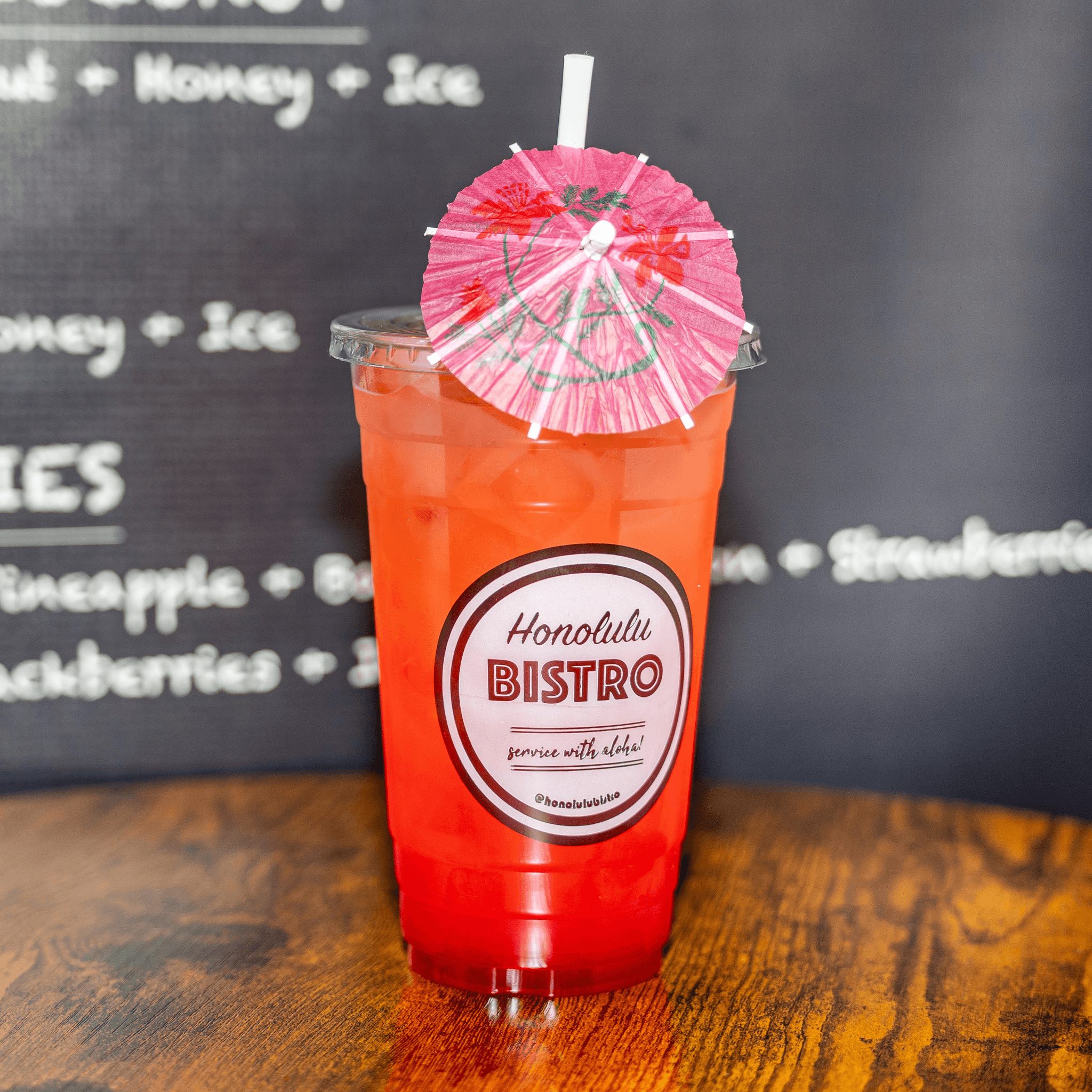 Passion Fruit Lemonade.