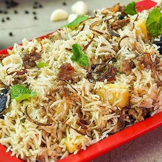 Mutton keema Pulav
