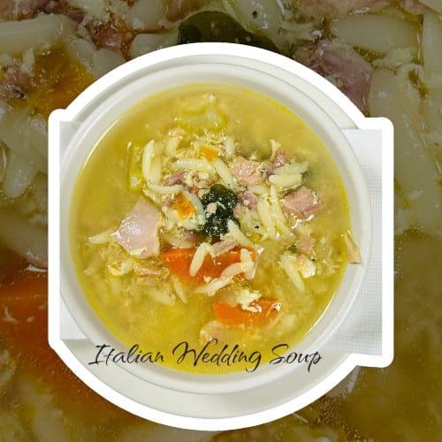 Bowl/Pint of Italian Wedding Soup.